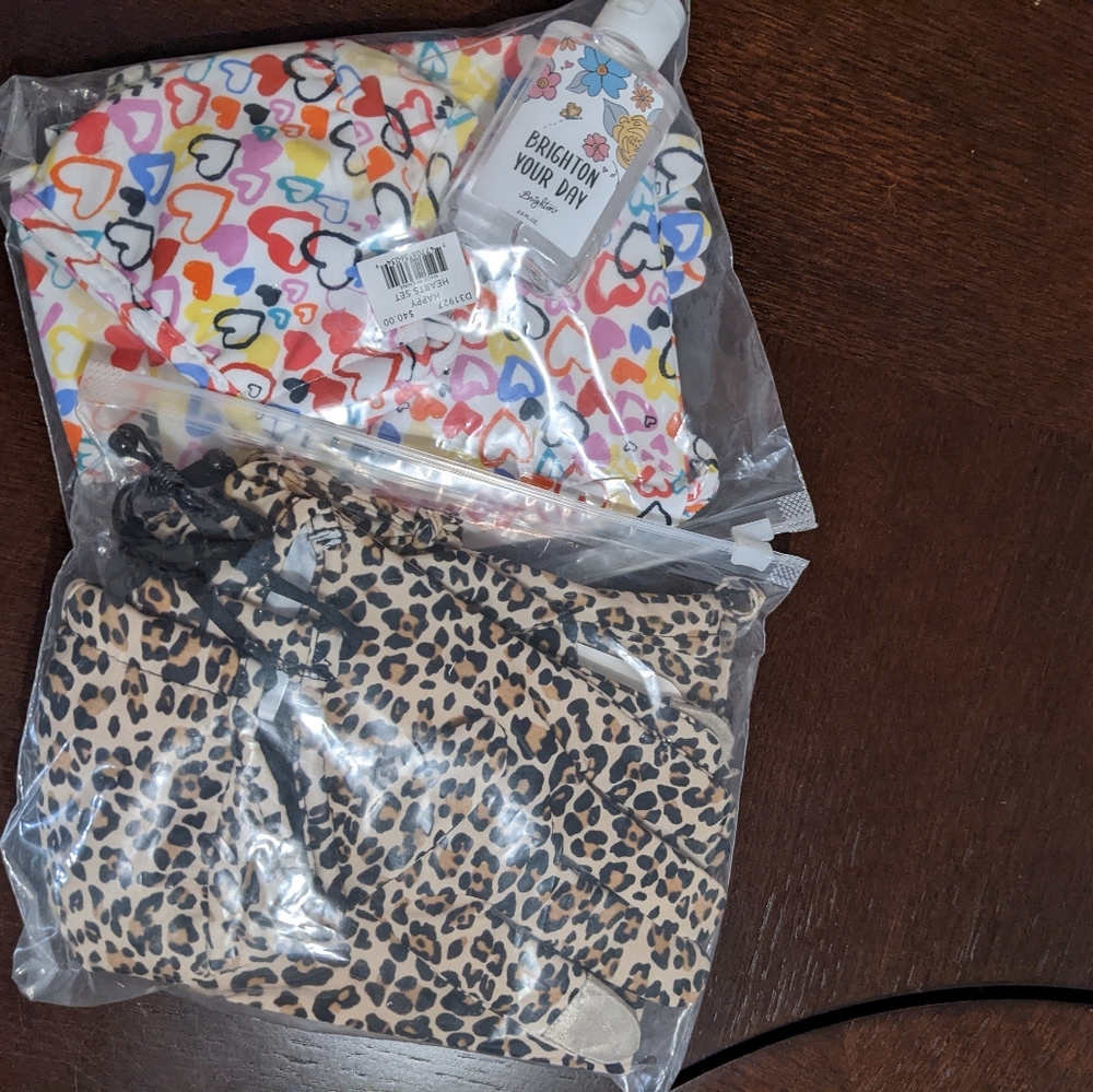 Gloves, Masks, Bag and Sanitzer